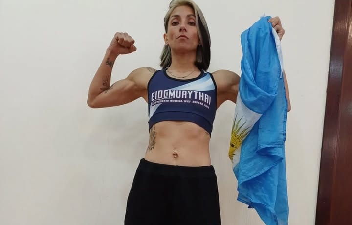 Es de Funes y se consagró campeona mundial de Muay Thai en la española Alicante